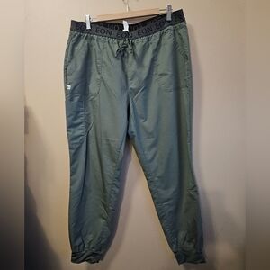 Maevn Scrub Pants Eon Women's Size XL Green Joggers